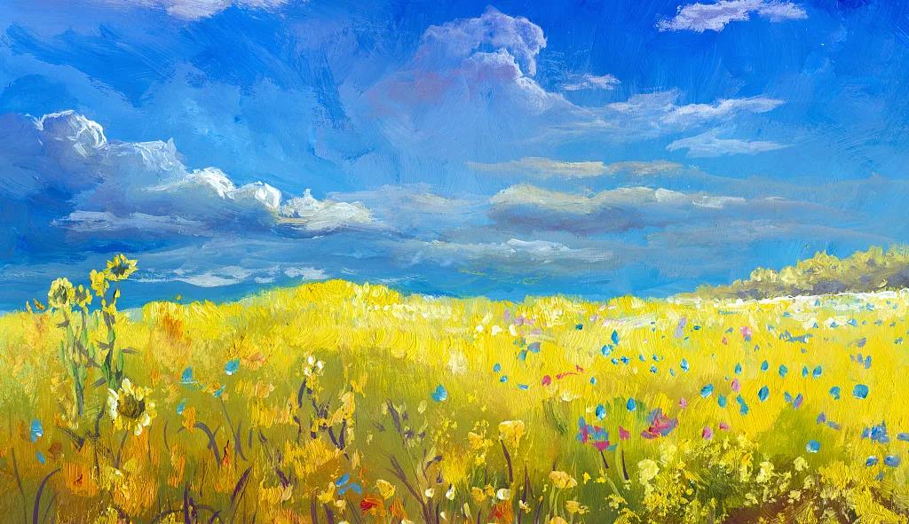 河畔有約丨解壓數(shù)字油畫，一起畫你想畫！